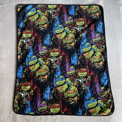 Nickelodeon Teenage Mutant Ninja Turtles Throw Blanket  2015 