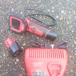 Milwaukee M12 Inspection Camara 2314 with 2 aftermarket batteries & Charger Excellent Condition. For Pick Up Fremont. No Low Ball Offers. No Trades 