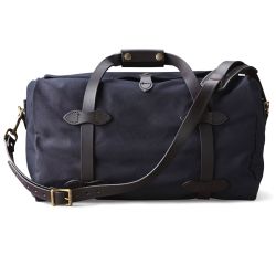 Filson Small Rugged Twill Duffel Bag - Navy