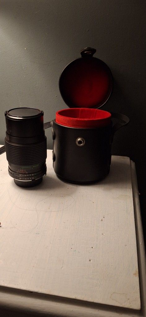 Camera Lens With Case