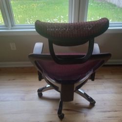 Dark Red Office Chair