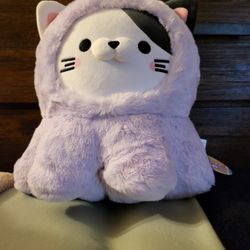 Takashoji Cat Purple Octapus Plush