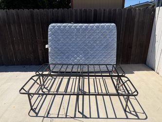 Free Serta double size bed with bed frame