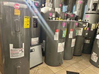 Water heaters nuevos con abolladuras (6 meses de garantía) Gas y eléctricos