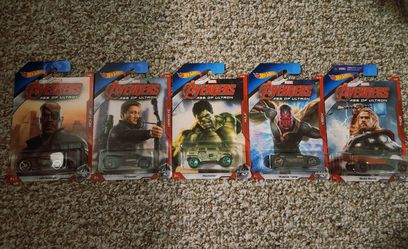 HOT WHEELS AVENGERS AGE OF ULTRON COLLECTION