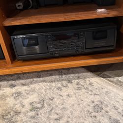 Pioneer Stereo Double Cassette Deck