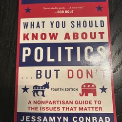 "What You Should Know About Politics...But Don't" by Jessamyn Conrad 