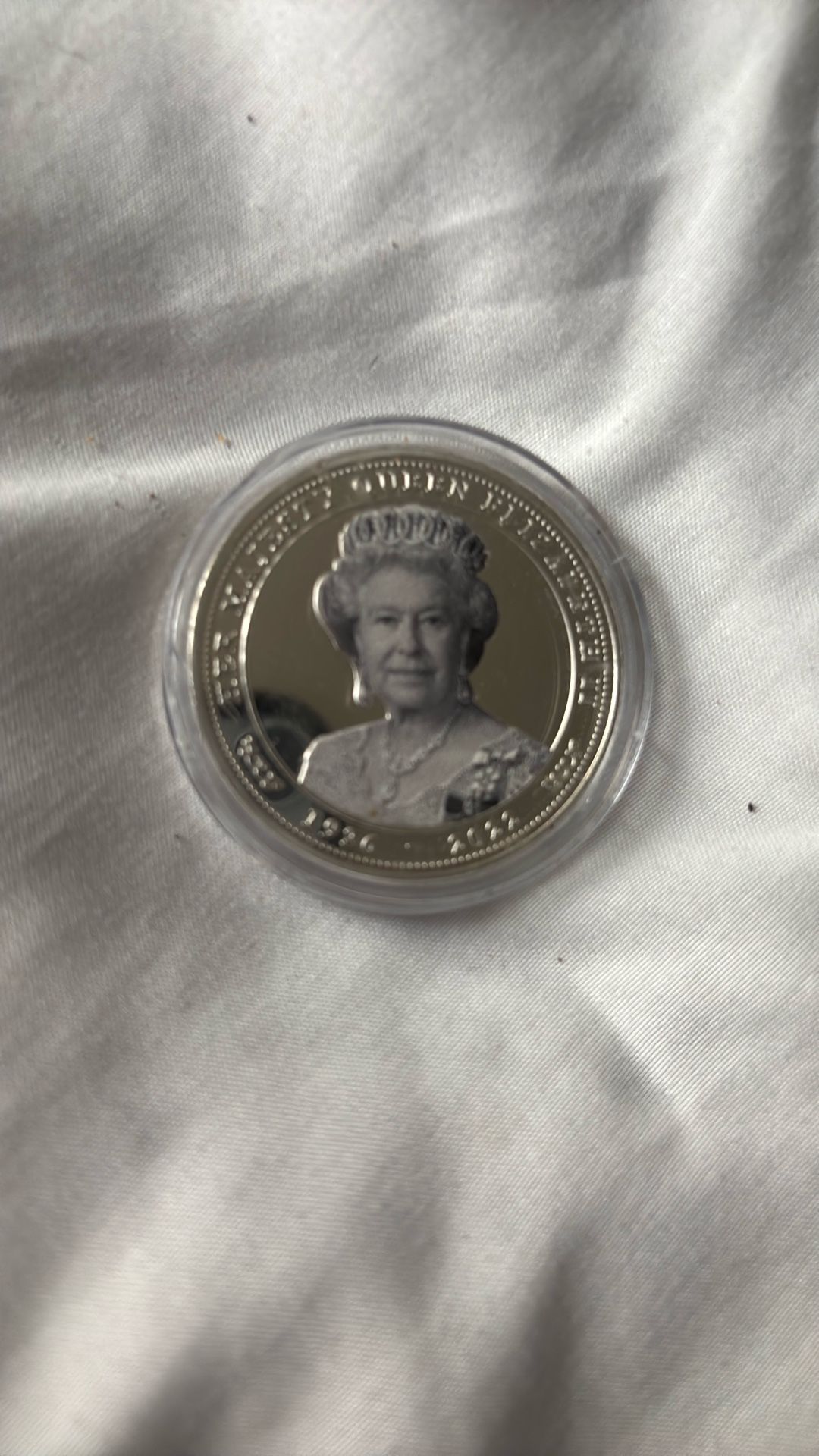 Pure Silver Queen Elizabeth ii