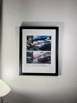 Lamborghini Old Vs New, Magazine Page - Framed