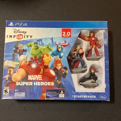 Disney Infinity Marvel Super Heroes 2.0 Starter Pack PS4  "SEALED" 