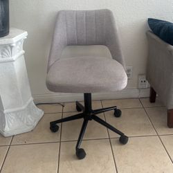 Gray Rolling Office Chair