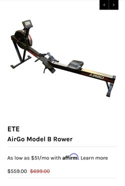 Airgo rower hotsell