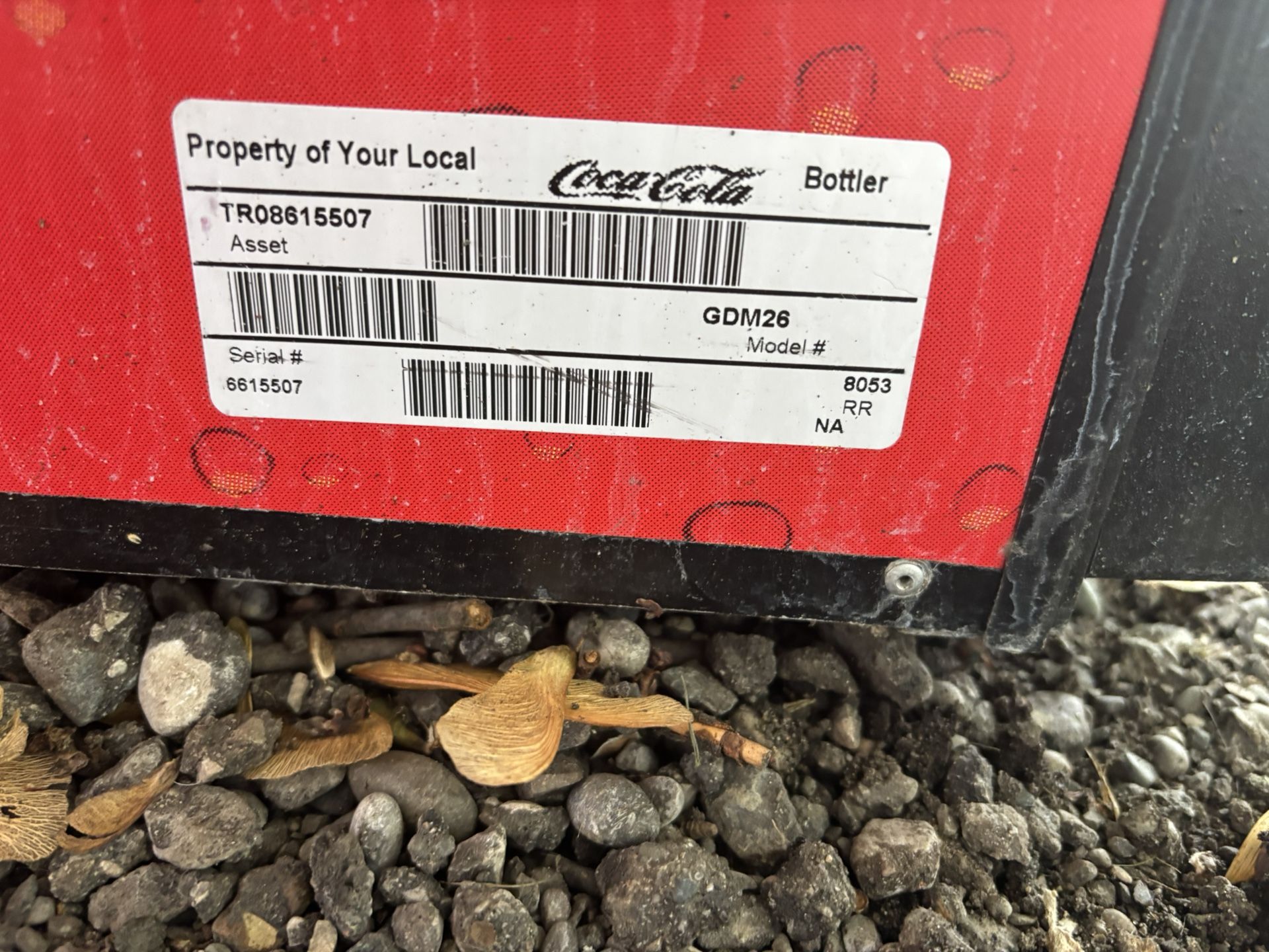 Small business Coca-Cola cooler/fridge
