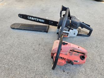 Craftsman Gas Chainsaws (For Parts Or Repair)