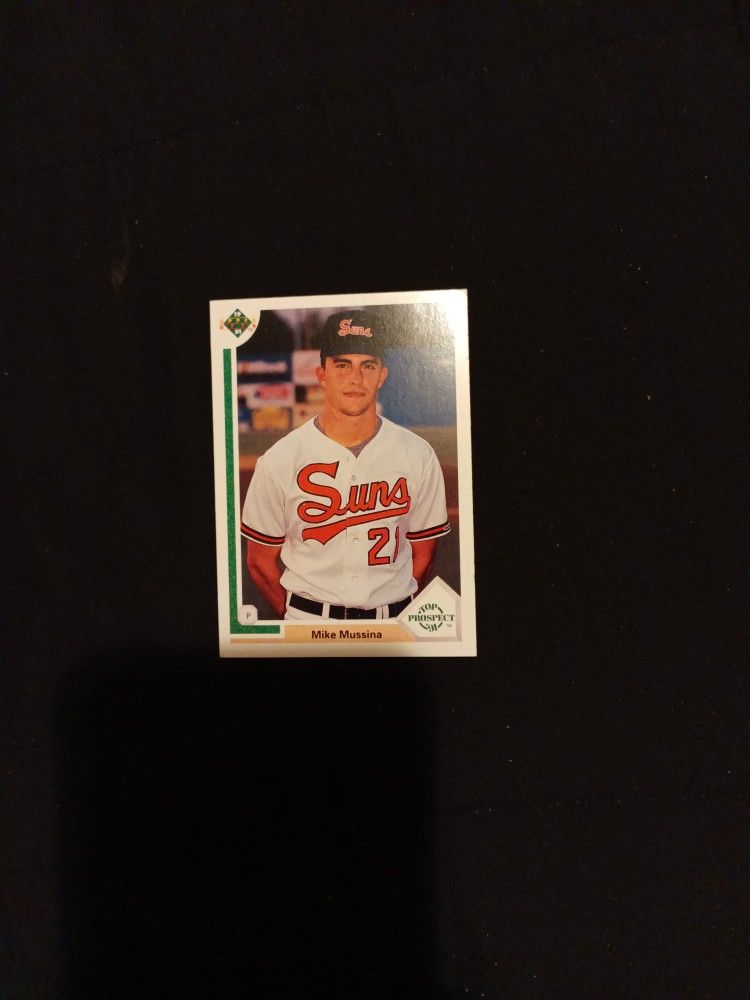 1991 Upper Deck Top Prospect Rc Mike Mussina 