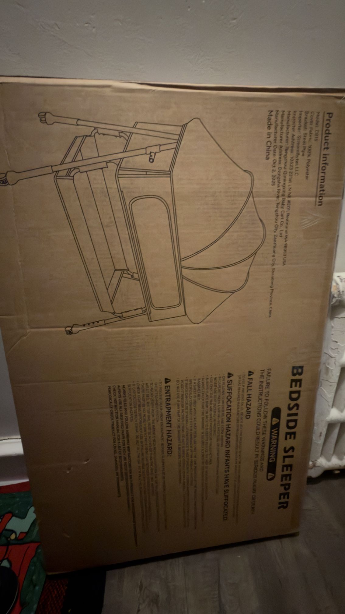 Baby Bedside/ Bassinet Sleeper For Newborn 