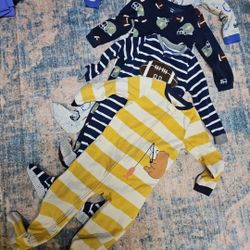 Toddler Fleece Sleepers 5T  