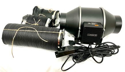 AC Infinity CLOUDLINE PRO S4 4" Inline Duct Fan + 25ft Aluminum Ducting – Complete Ventilation Kit