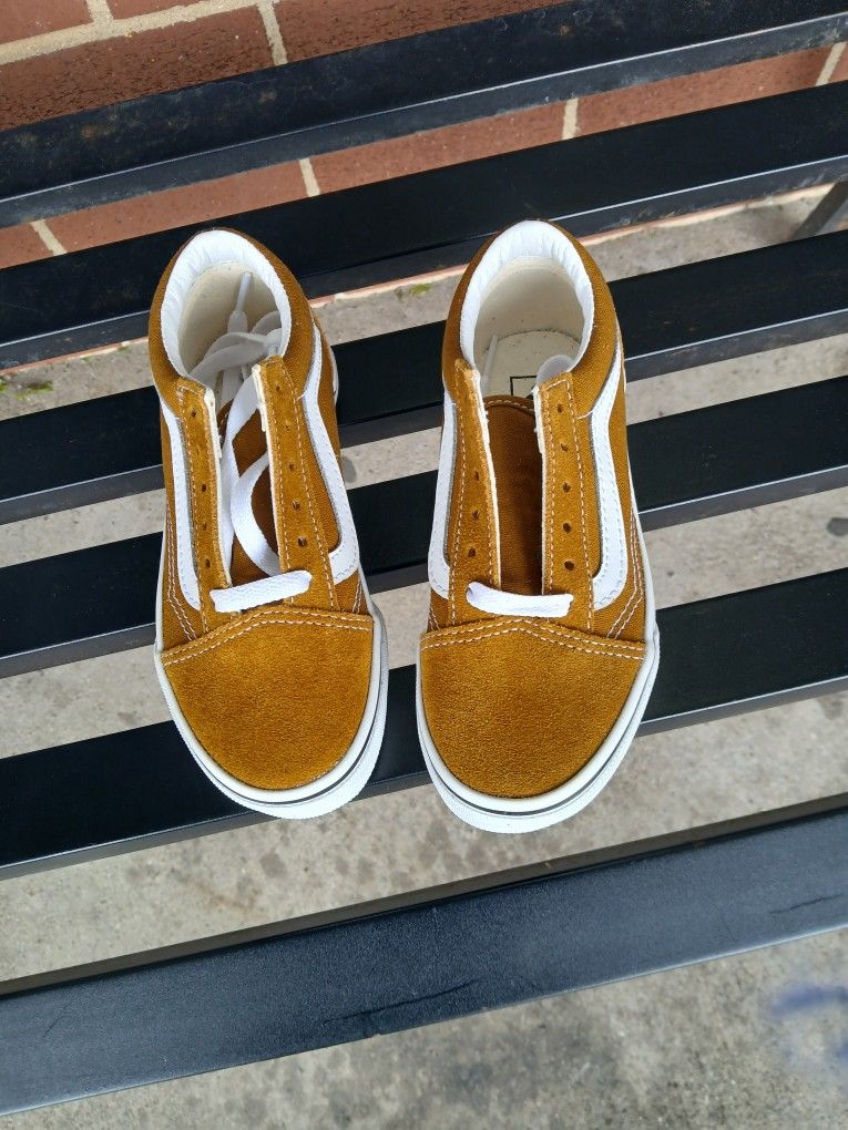 Gold Vans