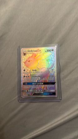 Umbreon GX Rainbow Rare Pokémon Card 154/149