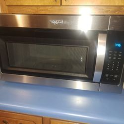 New! Whirlpool Micro/Hood Combo