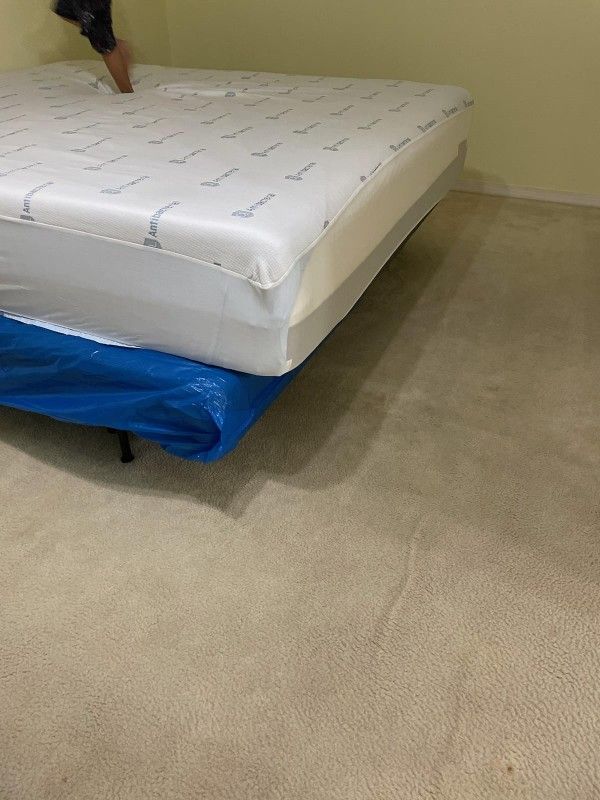Queen Size Thick Pillow Top Bed Can Deliver