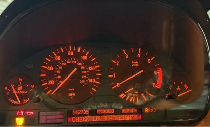 DASH GUAGE CLUSTER BMW E39 540i 530i