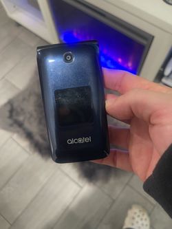 Alcatel GO FLIP 4G LTE Blue Cell Phone - Unlocked / T-Mobile / Metro
