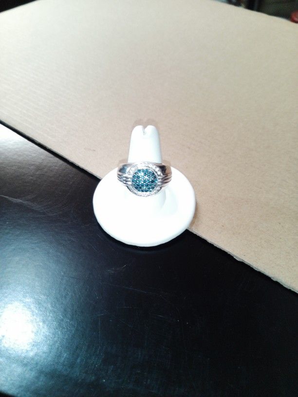 Sterling Silver Ring Size 10 For Man....