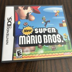 New Super Mario Bros. (Nintendo DS, 2006) Cib 