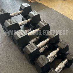 NEW DUMBBELLS SET 5-30 210LB TOTAL WEIGHT 🎁DECEMBER SPECIAL🎁