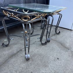 Side Tables With Glass Top