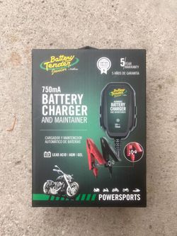 Battery tender 750ma charger/maintainer