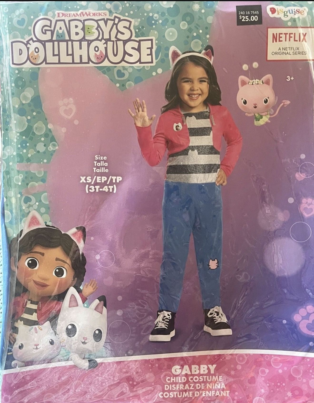 New Gabbys Dollshouse Child XS $15