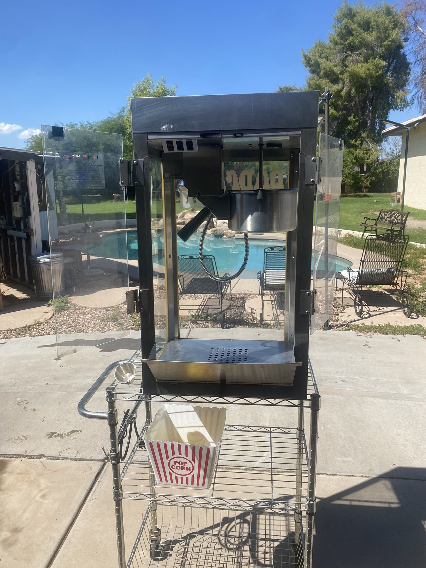 Popcorn Popping machine $150