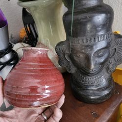 You Get Both Miniature Decorative Vase Pottery 