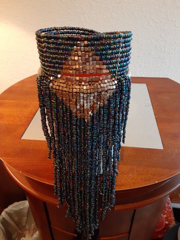 Pre-owned Women's Beautiful Beaded Choker