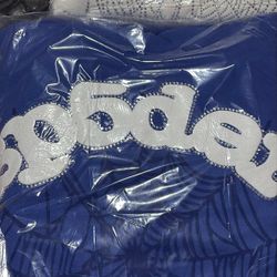 Blue Sp5der Hoodie