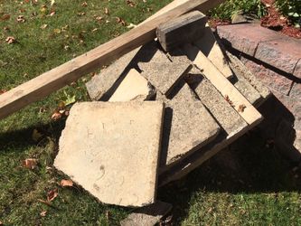 Free cement slabs