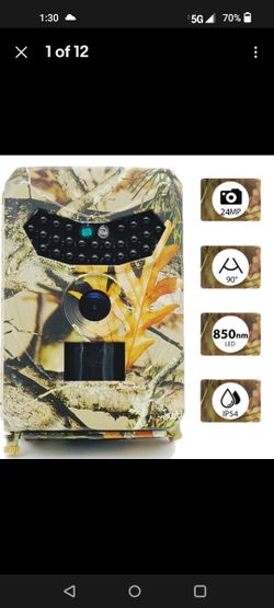 Trail hunting camera