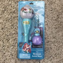Disney Parks The Little Mermaid Musical Light-Up Bubble Blower Wand