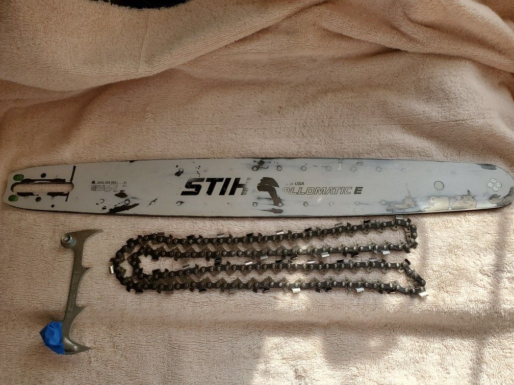 Stihl 20 inch chainsaw bar and chain