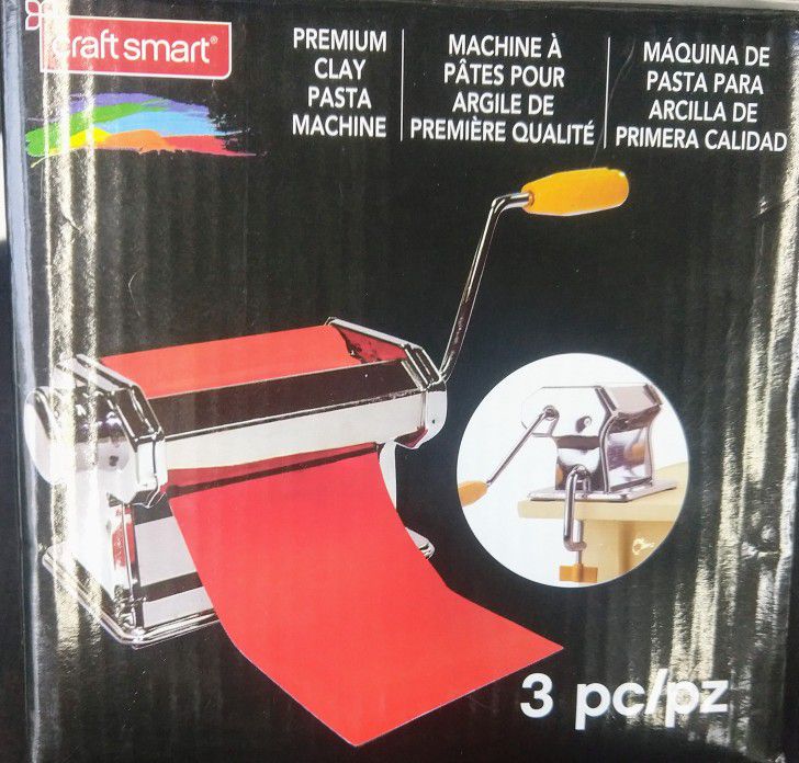 Craft Smart Clay Pasta Machine For Use with Polymer Clay & Soft Metal Sheets In Kent 