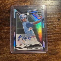 2022 Panini Elite Extra Edition - Jomphy De La Cruz #193 Signatures (AU, RC)