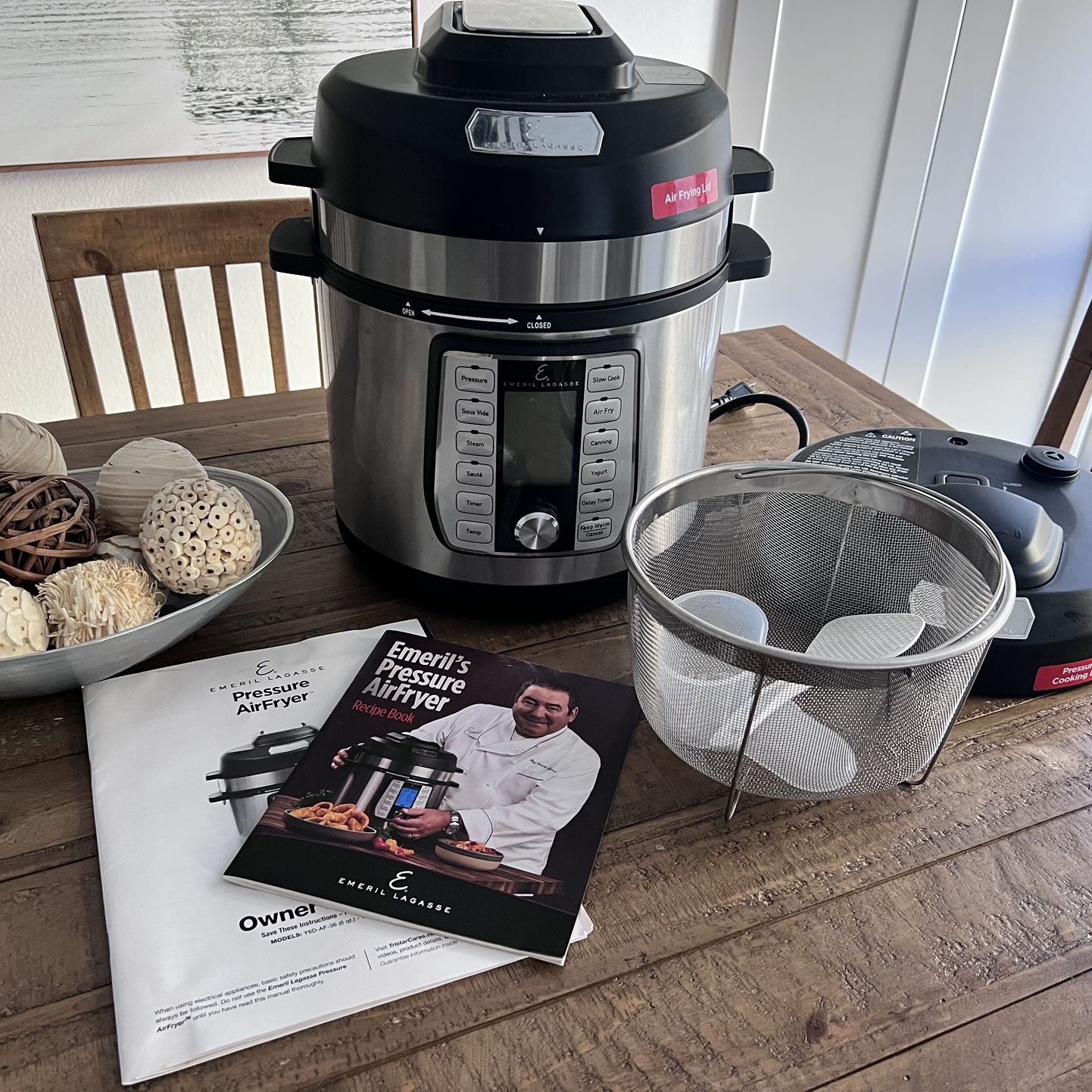 How to Use the Pressure Cooking Lid  Emeril Lagasse Pressure AirFryer 
