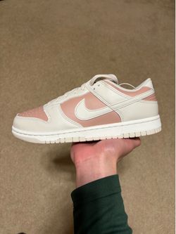 Size 10W / 8.5 Mens - Nike Dunk Low Particle Pink Oxford Sail