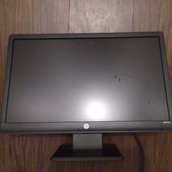 Hp Computer Monitor W2072a Black
