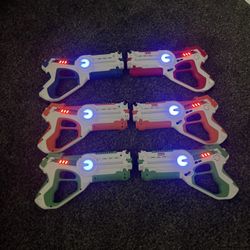 Laser tag guns