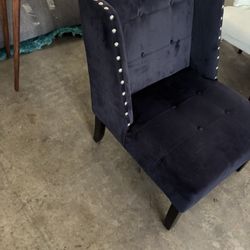 Blue Accent Chair