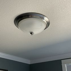 Set Of 2 Flush Mount Indoor Ceiling Light Fixtures